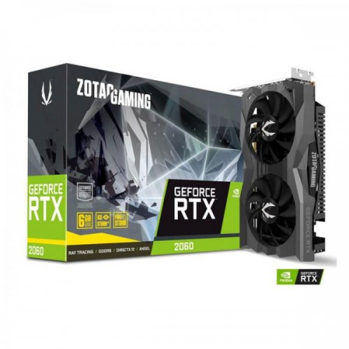ZOTAC GAMING GeForce RTX 2060 6GB GDDR6 192-bit Gaming Graphics Card - ZT-T20600H-10M ZOTAC GAMING GeForce RTX 2060 6GB GDDR6 192-bit Gaming Graphics Card - ZT-T20600H-10M